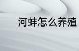 河蚌怎么养殖 河蚌的养殖方法