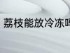 荔枝能放冷冻吗 荔枝可以冷冻保存吗