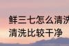 鲜三七怎么清洗比较干净 鲜三七如何清洗比较干净