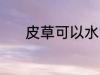 皮草可以水洗吗 皮草能水洗吗