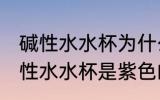 碱性水水杯为什么是紫色的 为什么碱性水水杯是紫色的